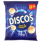16 x Kp Discos Salt & Vinegar - 70GM