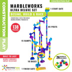 Discovery Toys MARBLEWORKS Marble Run Ultra Deluxe Set | STEM Building Toy for Ages 5+
