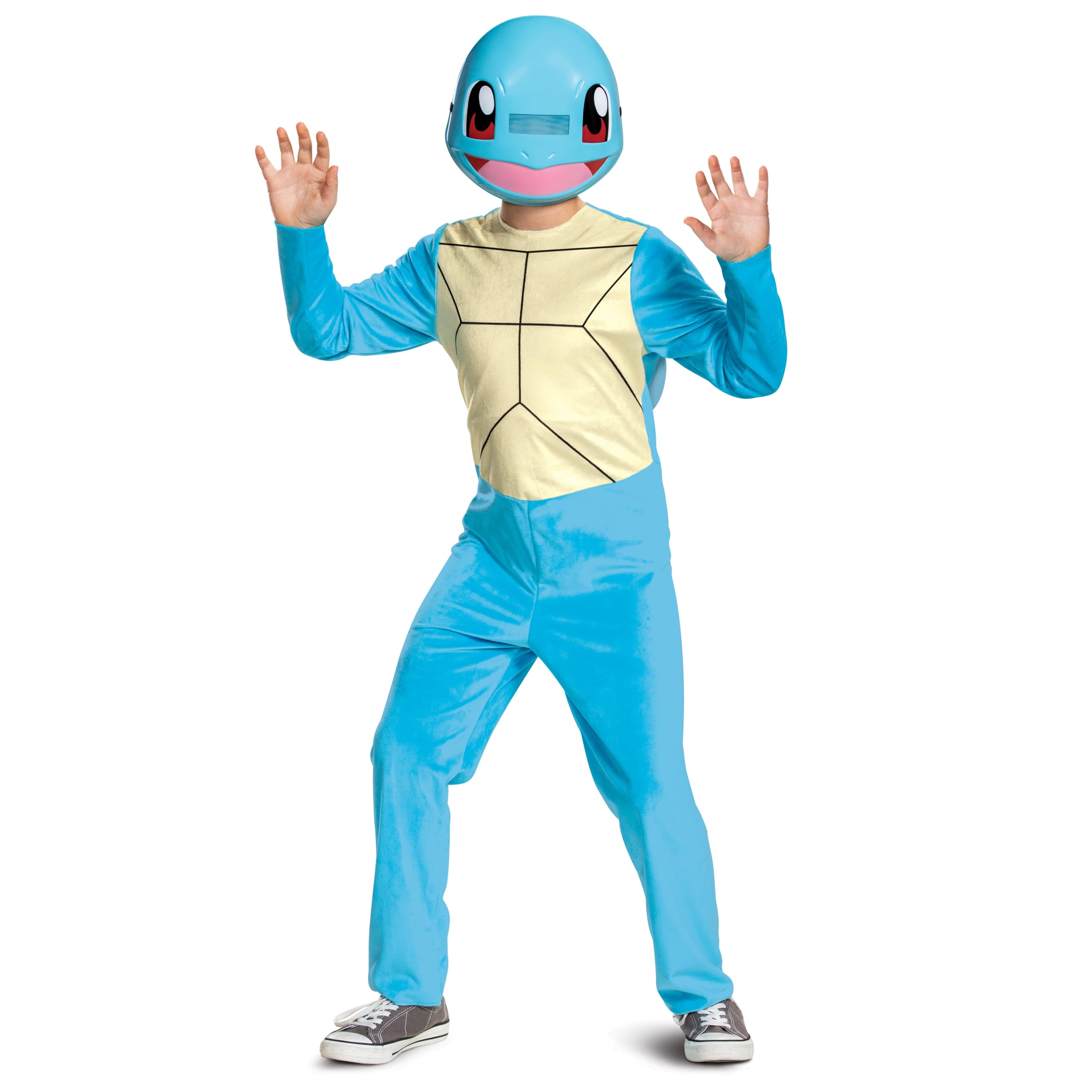 Disguise Pokemon Kids Squirtle Costume – Classic Character Outfit for Kids