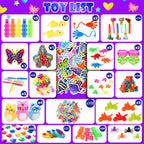DKZ 1000Pcs Fidget Toys Pack – Bulk Party Favors & Sensory Toys