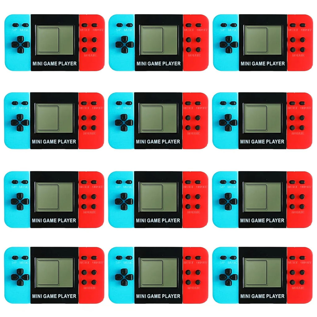 DOEA 12Pcs Video Game Party Favors – Arcade Keychains for Kids (Bulk)