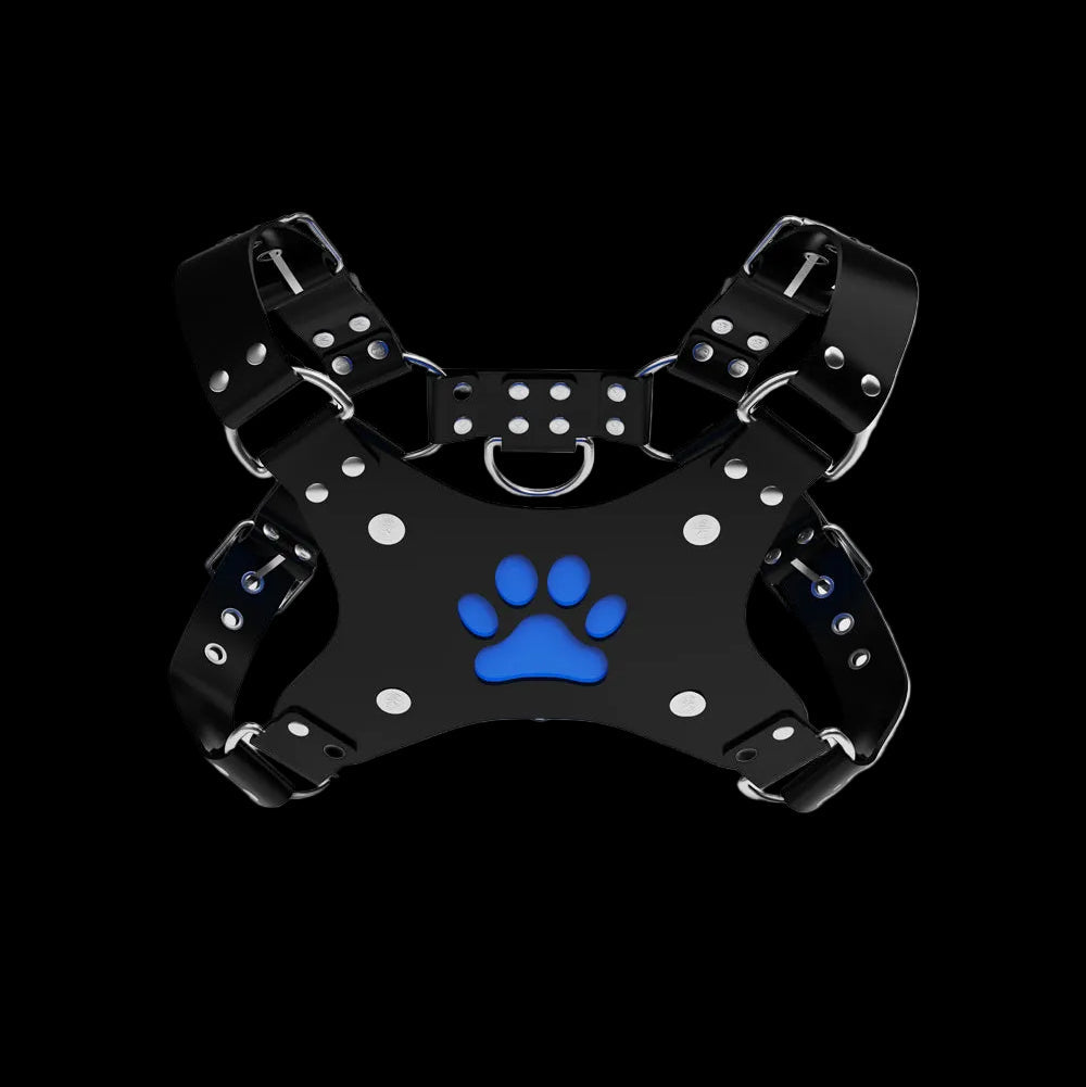 Puppy Paw Silicone Chest Harness
