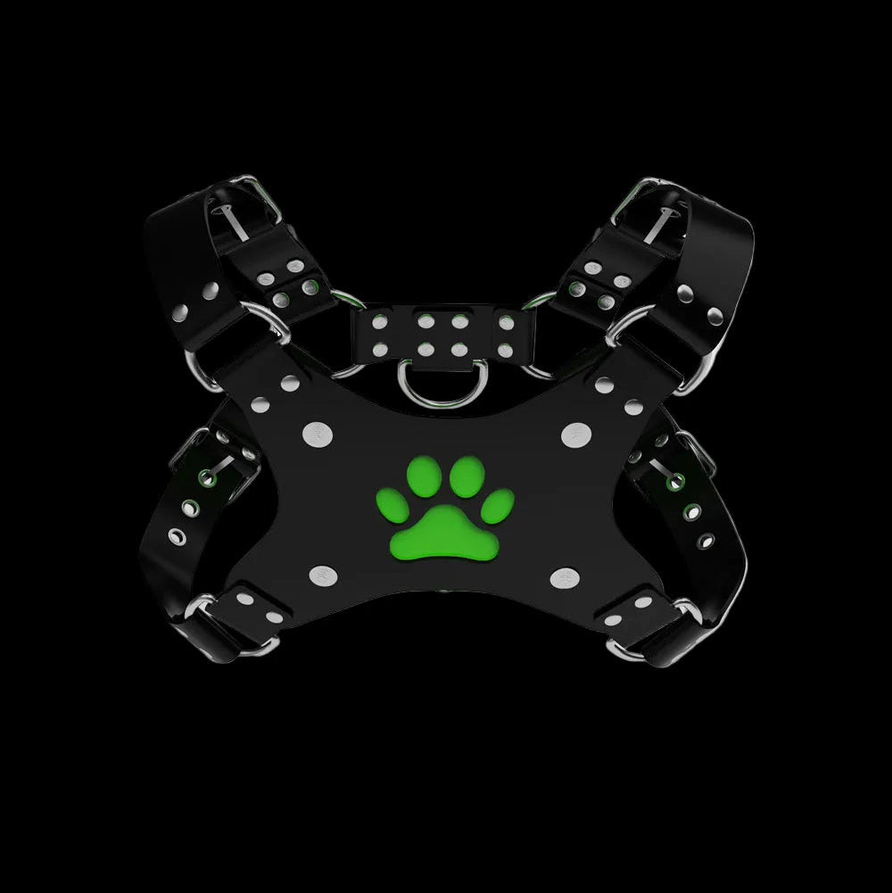 Puppy Paw Silicone Chest Harness