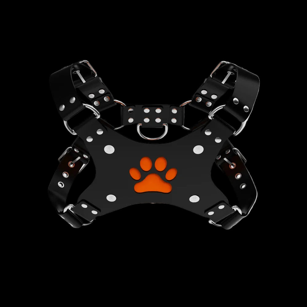 Puppy Paw Silicone Chest Harness