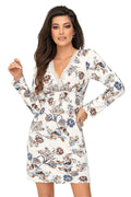 Donna long-sleeved womens nightgown