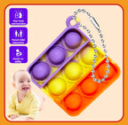 DOPWQAA 200 Pcs Mini Pop Bubble Fidget Toys – Party Favors & Classroom Prizes