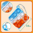 DOPWQAA 200 Pcs Mini Pop Bubble Fidget Toys – Party Favors & Classroom Prizes