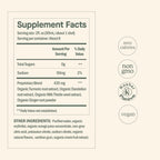 DOSE Liver Cleanse Detox & Repair - Organic Milk Thistle & Turmeric (16oz x3)