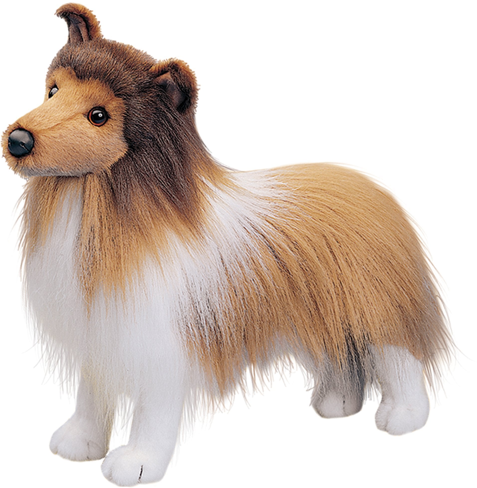 Douglas Dixie Sheltie Plush Toy — 18-Inch Realistic Shetland Sheepdog