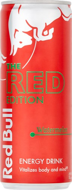 24 x Red Bull The Red Edition Watermelon Energy Drink 250Ml