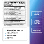 Dr. Emil Nutrition 9000mg Lion's Mane Capsules – Organic Mushroom Blend with Chaga, Reishi & Maitake