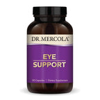 Dr. Mercola Eye Support – Eye Health with Lutein, Zeaxanthin, Organic Astaxanthin & Black Currant | 90 Capsules