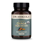 Dr. Mercola Organic Chaga Mushroom - 30 Servings, Immune Support, USDA Organic