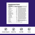 Dr. Schulze's SuperFood Ultra – Organic Super Food Powder with Vitamin B Complex & 520% Vitamin C | 17.4 oz