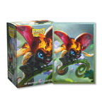 Dragon Shield Brushed Art Sleeves – Spirit Animals Burnbug | 100 CT | Premium TCG Sleeves for Pokemon, MTG, One Piece & Flesh & Blood