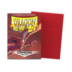 Dragon Shield Crimson Matte Standard Size Card Sleeves – 100 Count | Durable TCG Sleeves for Pokemon, MTG, One Piece, Flesh & Blood