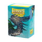 Dragon Shield Lagoon Matte Dual Standard Card Sleeves – 100 CT | Premium TCG Sleeves for Pokemon, MTG, One Piece