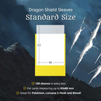 Dragon Shield Lagoon Matte Dual Standard Card Sleeves – 100 CT | Premium TCG Sleeves for Pokemon, MTG, One Piece