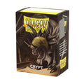 Dragon Shield Matte Dual Standard Size Card Sleeves 100 CT | Smooth Shuffle, Fully Opaque Black Interior | Pokemon, MTG, Flesh & Blood | Crypt