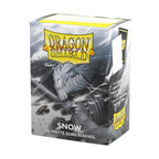 Dragon Shield Matte Dual Standard Size Card Sleeves - 100 Count | Snow | Premium TCG Sleeves for Pokemon, MTG, One Piece