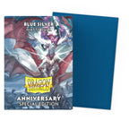 Dragon Shield Matte Dual Standard Size Card Sleeves – 25th Special Edition, 100ct, Blue/Silver | MTG, Pokemon, One Piece