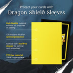 Dragon Shield Matte Sleeves – Standard Size, 100 CT – Emerald | Pokemon, MTG, One Piece, Flesh & Blood