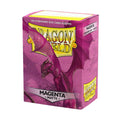 Dragon Shield Matte Sleeves Standard Size 100 CT Magenta Matte - Compatible with Pokemon MTG One Piece Flesh & Blood
