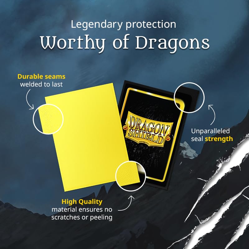 Dragon Shield Matte Sleeves – Standard Size, 100 CT, Purple | Pokemon, MTG, One Piece & Flesh & Blood Compatible