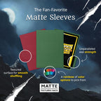 Dragon Shield Matte Card Sleeves – Standard Size, 100 Count – Yellow | Pokemon, MTG, Flesh & Blood, One Piece