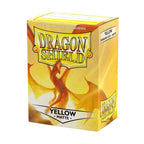 Dragon Shield | Standard Size Matte Sleeves, Yellow - 100 CT | Deck Protectors for Pokemon, MTG, Flesh & Blood