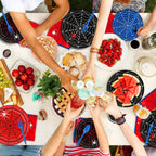 DreamCatching Spider Party Supplies — 20 Plates, 20 Napkins, 1 Tablecloth | Spider Theme Birthday Party Decorations