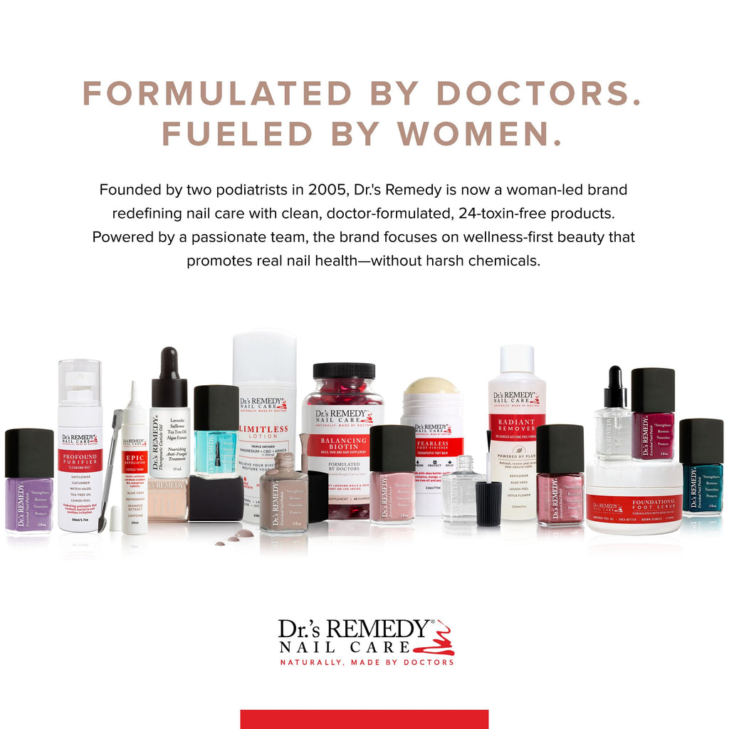 Dr.’s Remedy 3 Pack Nail Polish Kit – Hop To It, Be Hopeful Trio | Non-Toxic Organic Nail Strengtheners
