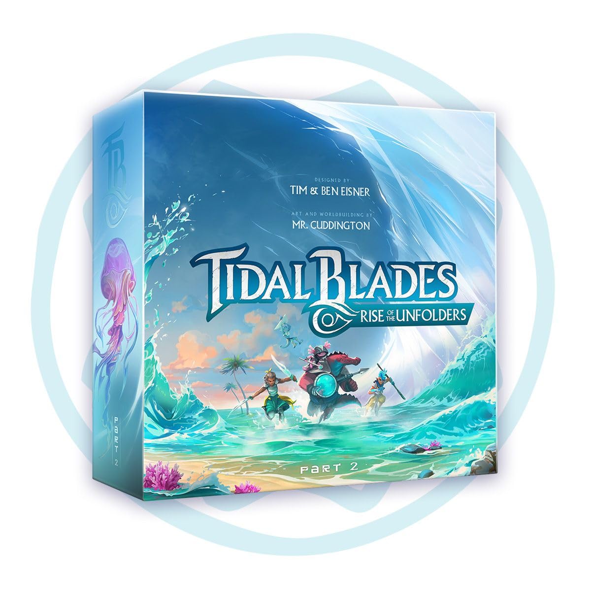 Druid City Games: Tidal Blades 2 – Rise of the Unfolders | Cooperative Narrative Board Game