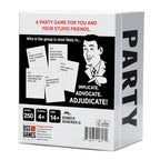 DSS Games | Who's Most Likely To: Kinda Clean Family Edition – 250 Prompt Cards | Party Game for Adults & Teens