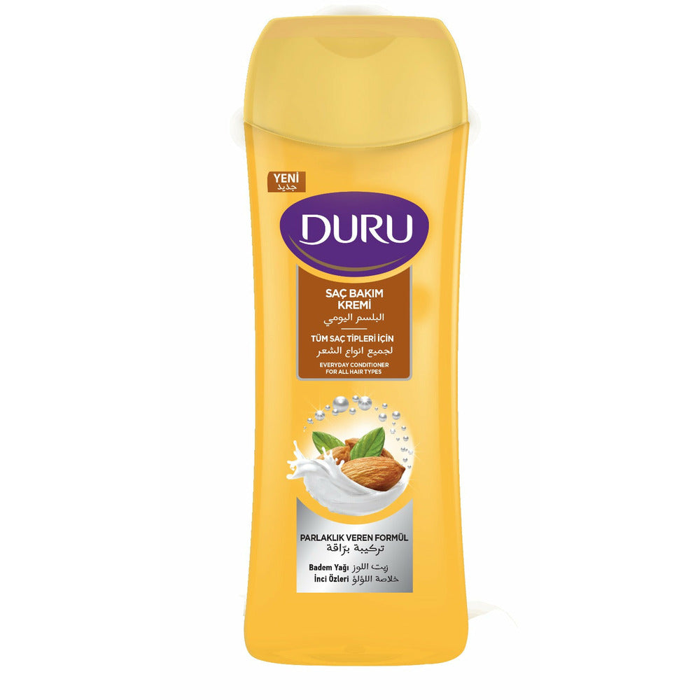 Duru Conditioner Almond Oil Badem Yagli Bottle Pack 600ml