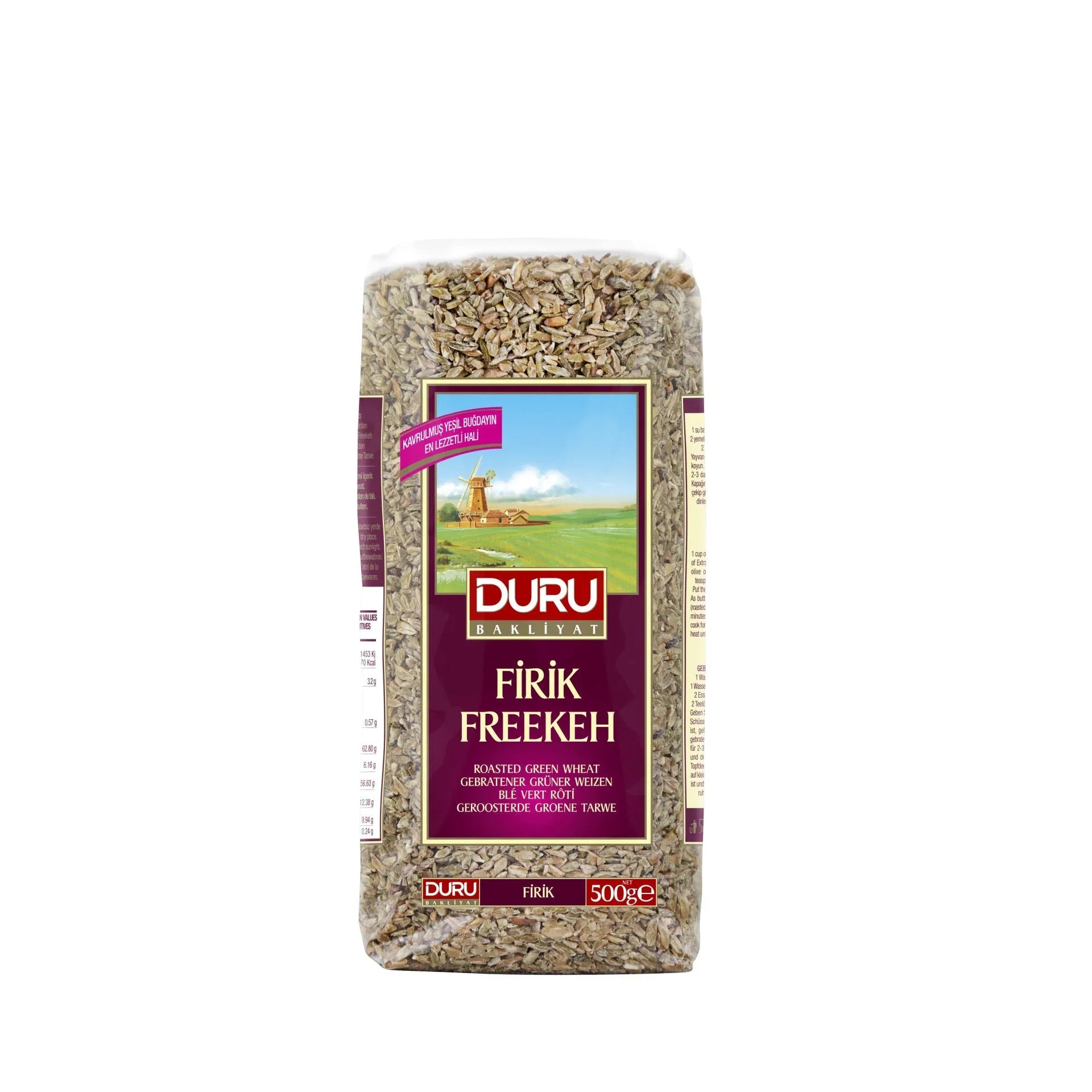 Duru Firik Freekeh Roasted Green Wheat 500g