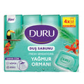 Duru Fresh Sensations Rain Forest Moisturizing Shower Soap Bars 4 Pack (4 x 150g)