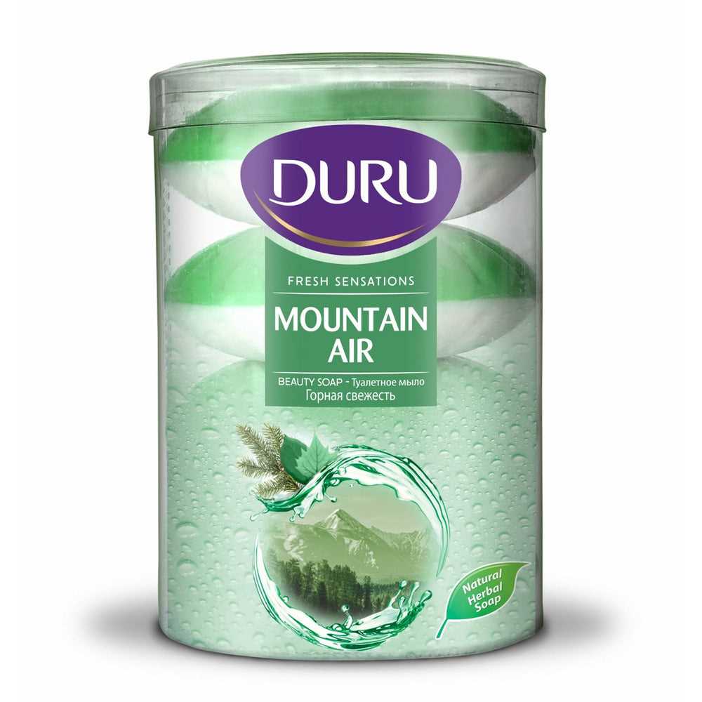 Duru Fresh Sensations Soap Mountain Air Pack 4 x 110g