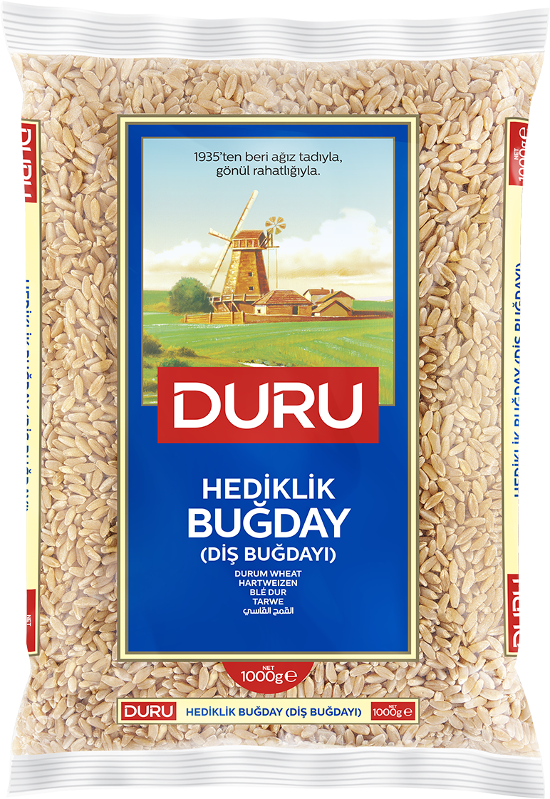 Duru Hediklik Buğday Diş Buğdayı Whole Grain 1kg