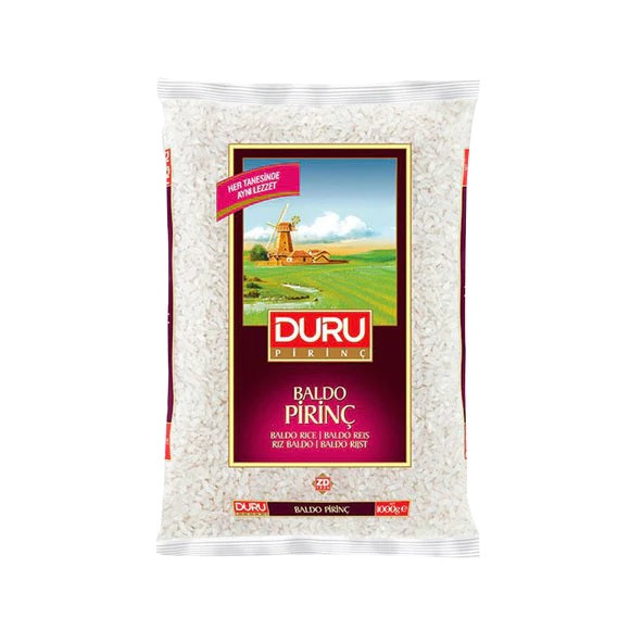 Duru Premium Baldo Rice Grain Turkish Pirinc Pack 1kg