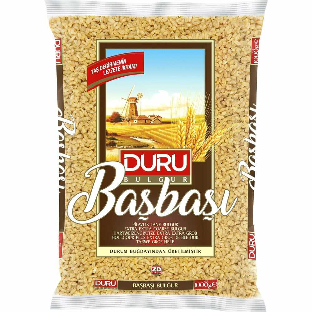 Duru Premium Basbasi Whole Grain Extra Coarse Bulgur, 5kg Large Pack