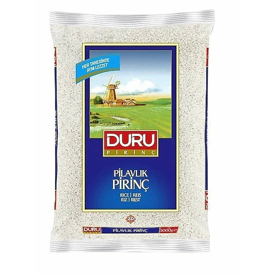 Duru Premium Long Grain Rice for Pilaf, 5kg Large Pack