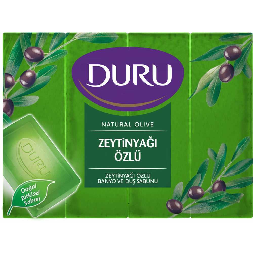 Duru Shower Bar Olive Oil Zeytinyagli Pack 4 x 150g