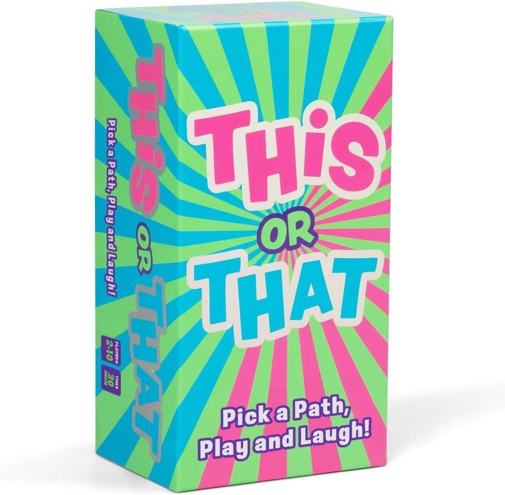 DYCE This or That Party Game – Family Card Game with Easy Either/Or Choices