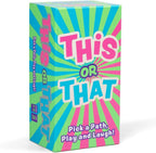 DYCE This or That Party Game – Family Card Game with Easy Either/Or Choices