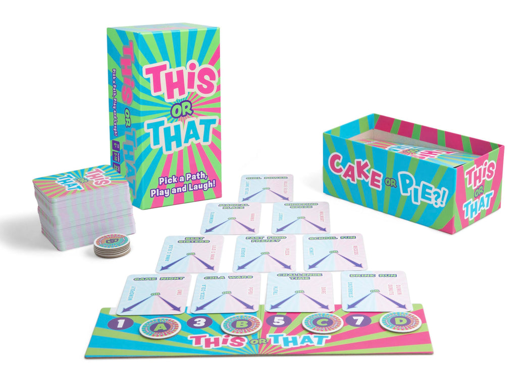 DYCE This or That Party Game – Family Card Game with Easy Either/Or Choices