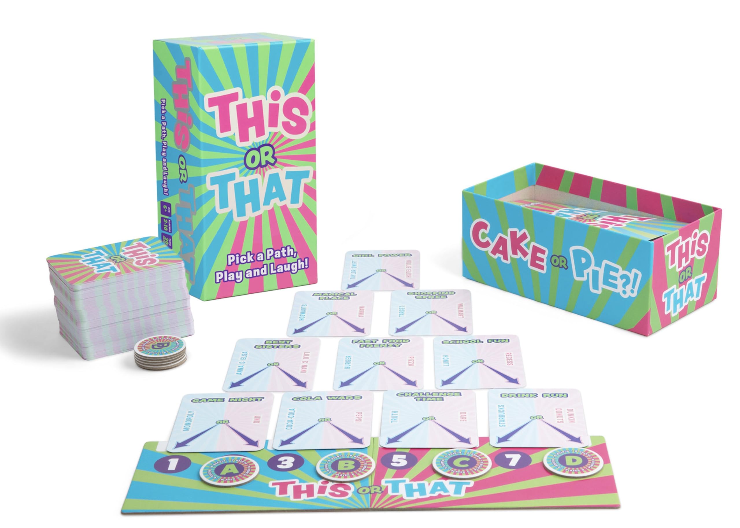 DYCE This or That Party Game – Family Card Game with Easy Either/Or Choices