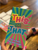 DYCE This or That Party Game – Family Card Game with Easy Either/Or Choices