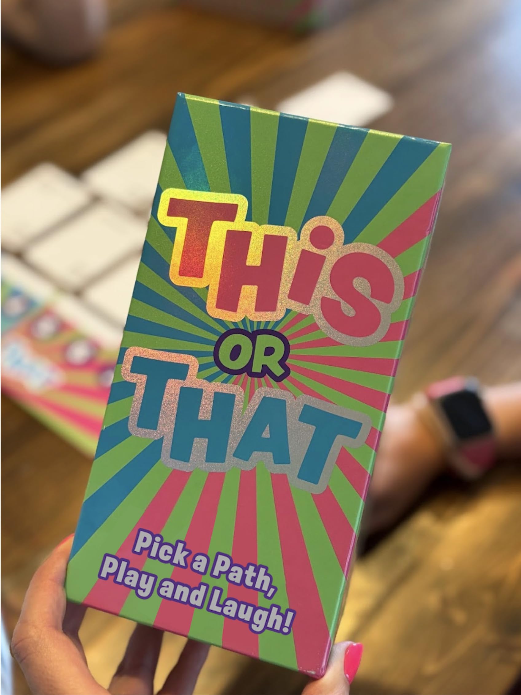 DYCE This or That Party Game – Family Card Game with Easy Either/Or Choices