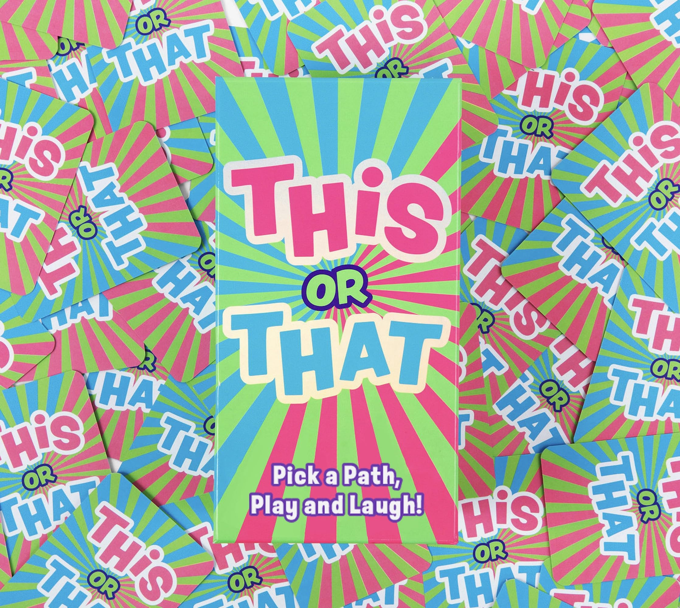 DYCE This or That Party Game – Family Card Game with Easy Either/Or Choices